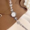 Light Luxury Elegant Watch for Women, Waterproof Zircon Small Dial, High-end Quartz Watches for Women, Gift Paired with Dress