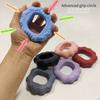 Silicone Hand Grip Strengthener Finger Exerciser Ergonomic Grip Strength Trainer Ring Arthritis