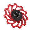 Mountain Bike Rear Derailleur Wheel 11T Metal Ceramic Rear Wheel   Roller Bike Accessory
