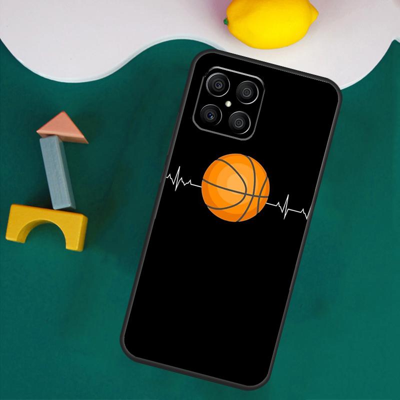 Basketball Heartbeat Case For Honor 200 Lite 50 70 90 X9a X8a X8 X9 X8b X9c X9b Honor Magic 5 6 Pro 7 Lite Cover