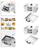 Machine Chinese Fun Furnace Steamed Bun Cookware for Kitchen , 3 Flat Drawers