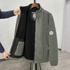 Men's Plus Size Norway Fleece Jacket - Double-Sided Plush, Thick, Warm, Casual, Autumn/Winter Outerwear