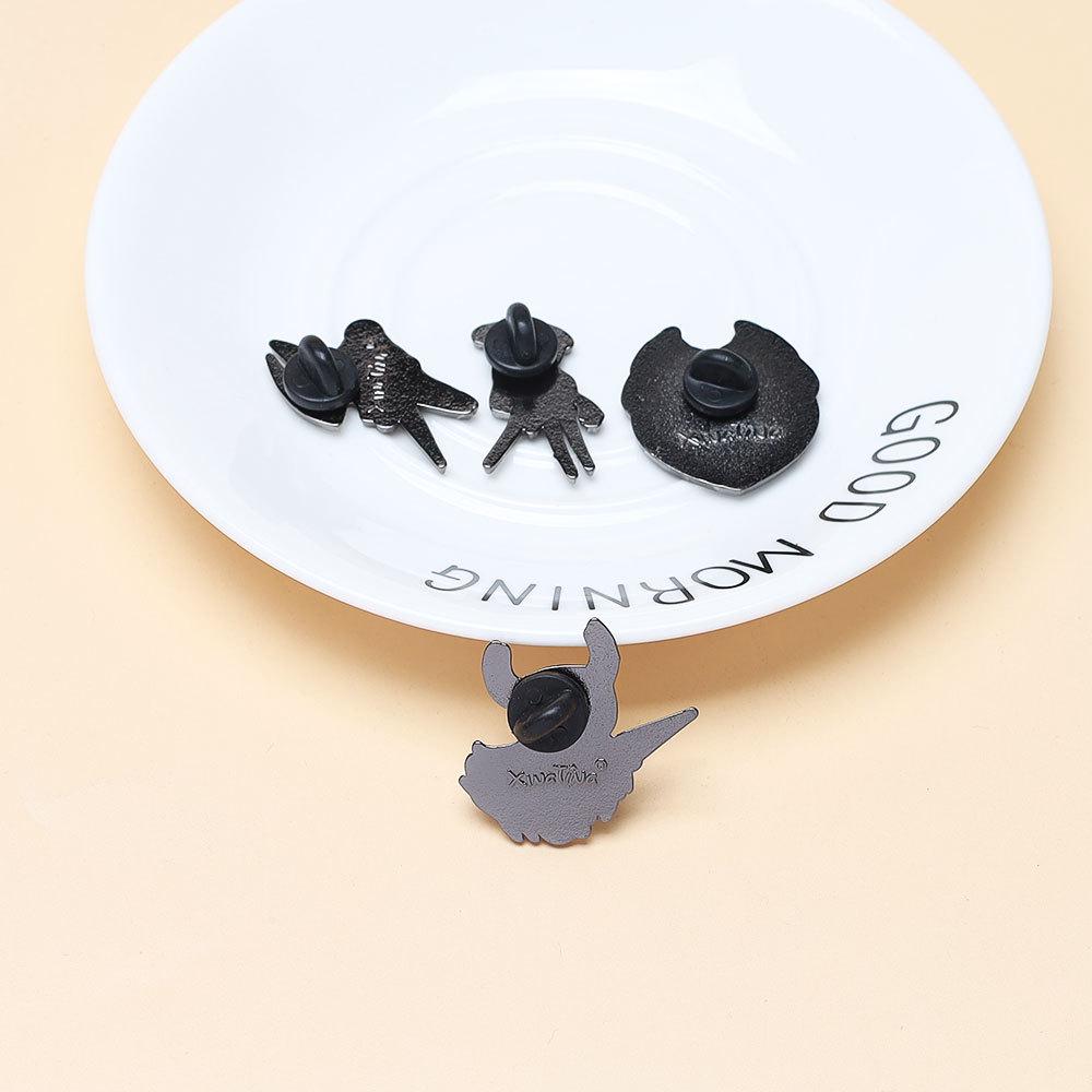 Hollow Knight Legering Emalj Broschnål Tillbehör