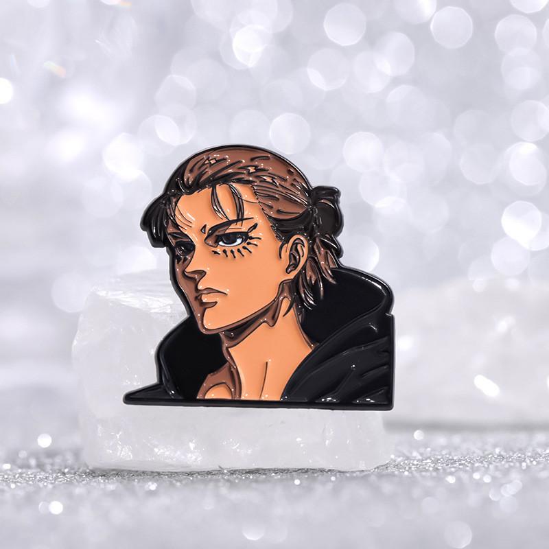 Anime Trendy Twoinone Character Pin Brooch Fashionable Accessory For All Fans
