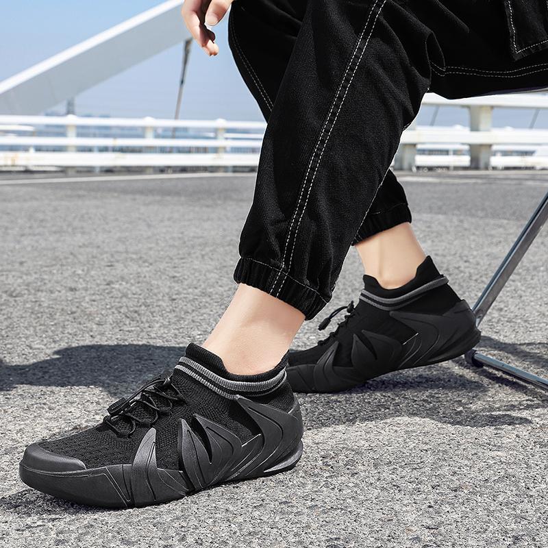 Men’s Sports Shoes Running Sneakers Students Jogging Shoes Green Lightweight Walking Socks Shoes Over Sized