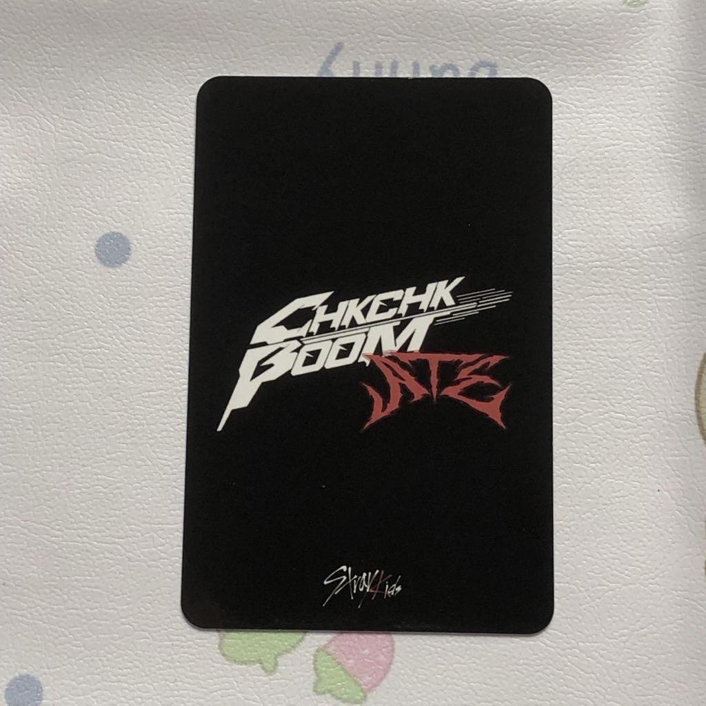 [USED] StrayKids Changbin CHK CHK BOOM ATE Sanok Trading Card