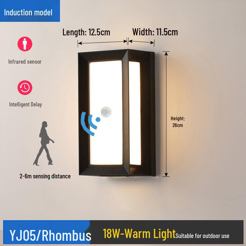 Waterproof LED Garden Wall Lamp for Hotel or Villa