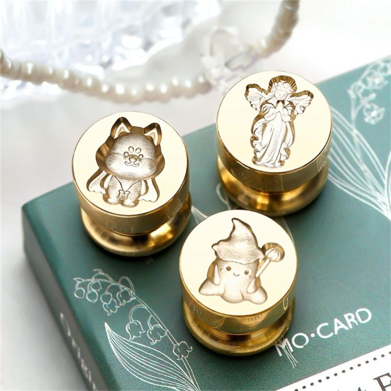 Elephant Sealings Wax Stamp Animal Wax Seal Stamp Brass Stamp for DIY Scrapbooking Wedding Engagement Party Invitation