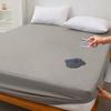 HOMZY Waterproof Bed Fitted Sheet Soft Breathable Mattress Cover