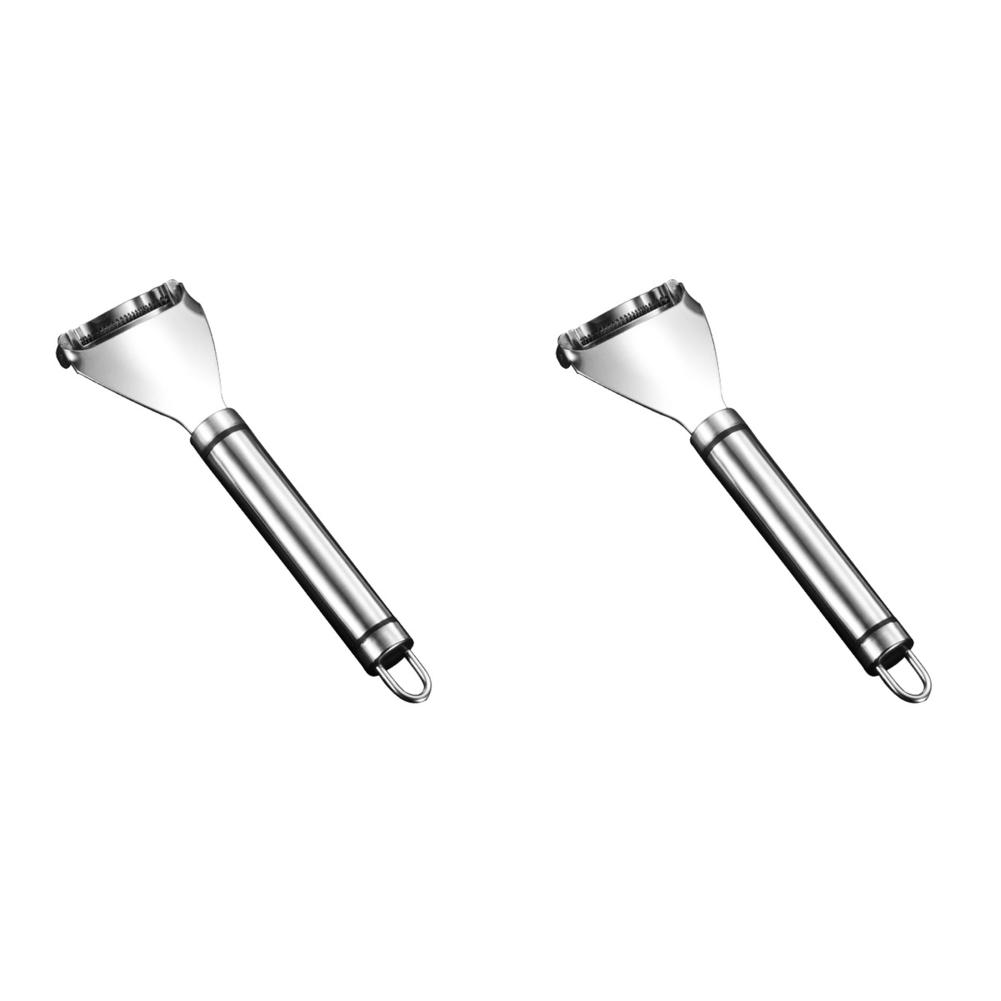

T0# Corn Cutter Stainless Steel Corn Remover Manual Tools For Kitchen (Silver)