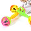 Rattle Double-head Bite Resistant Interactive Bird Toys Parrot Chew Bell Chewing Ball