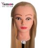 65CM/80CM Weiblicher Kopf Puppenfrisuren Schaufensterpuppe Friseur Styling Trainingskopf für Friseure Kunsthaar Schaufensterpuppenkopf