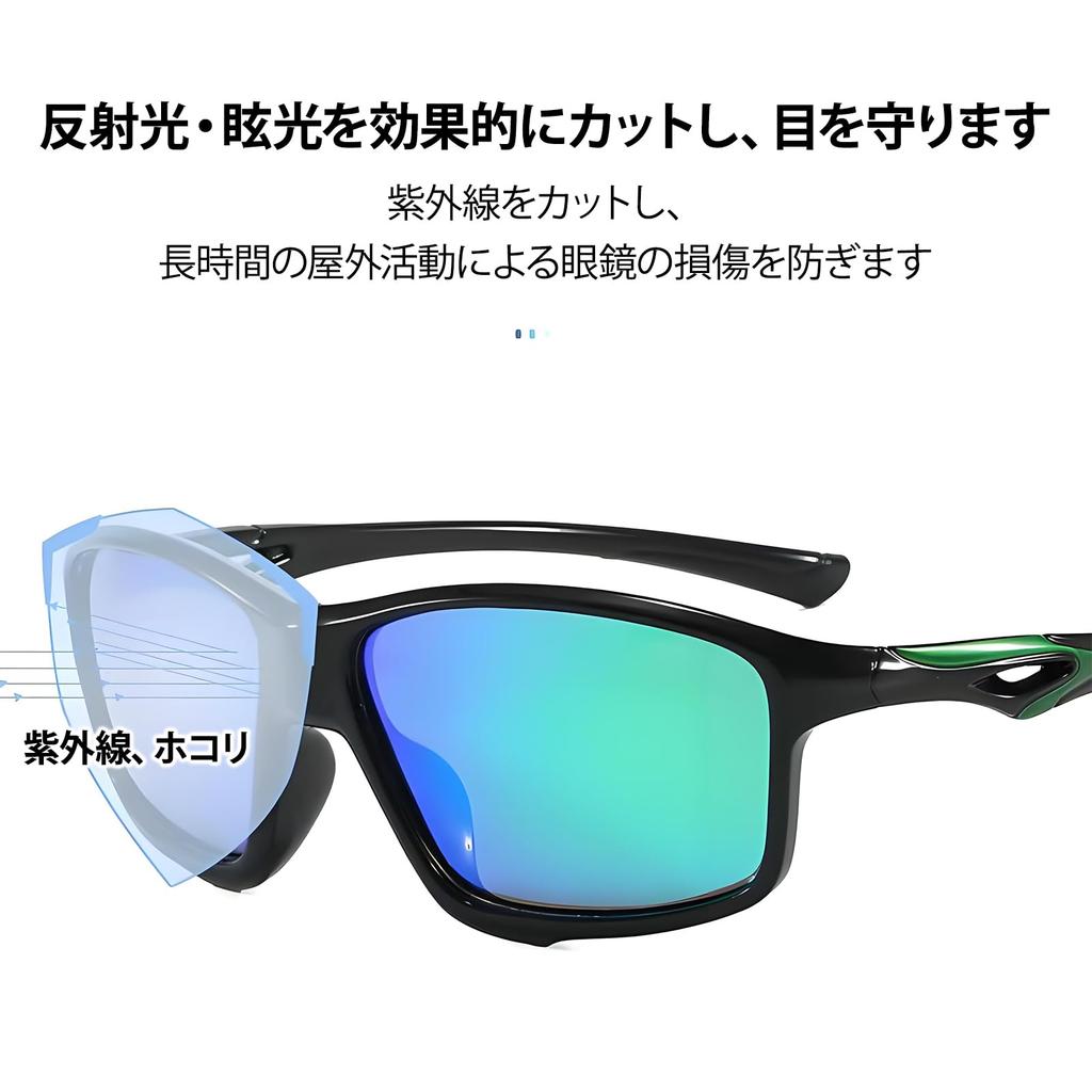 Polarized UV Protection B1556 [FEISEDY] Sunglasses, Sports, Men's, Sunglasses, (UV400), Stylish, Baseball, Golf, Commuting, Travel, Fashion, Unisex,