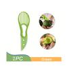 1pcs, 3-in-1 Avocado Slicer Shea Corer Butter Fruit Peeler Cutter Pulp Separator Plastic Knife Kitchen Vegetable Tools Home Accessory