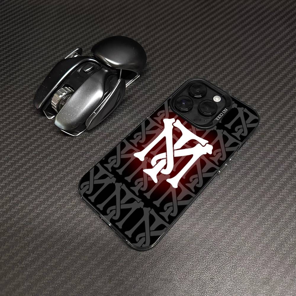 Classic S-Scarface Film Tony For IPhone 11 12 13 14 15 16 17 Pro Max Plus Colorful Black Matte Phone Cover