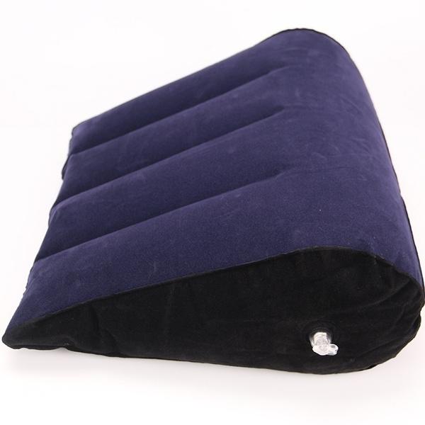 Soft Inflatable Portable Multifunction Magic Triangle Pillow Love Position Cushion Enjoy Relaxing for Couple Multiple Poses