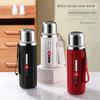 316 Stainless Steel Car-Mounted Large-Capacity Insulated Cup, New Tea-Water Separation Tea Brewing Cup, High-Value Pop-Up Lid Cup