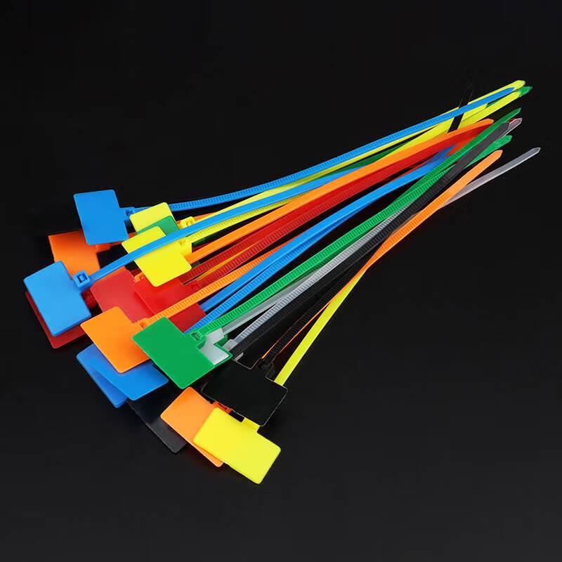 Leboa Nylon Cable Ties with ID Labels