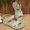 Amazon's Summer New Product: Women's Lightweight Sports Style Sandals with Thick Soles and Open-toe Design