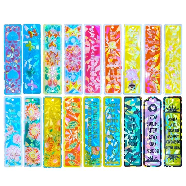 Diy Holographic Bookmark Resin Mold Bookmark Silicone Mold Diy Craft Mold