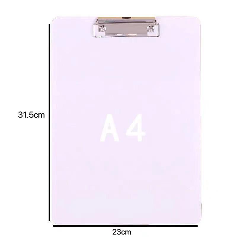A4 Plastic Clipboard and Document Holder Set - A5 Writing Board, A6 Receipt Order Pad 