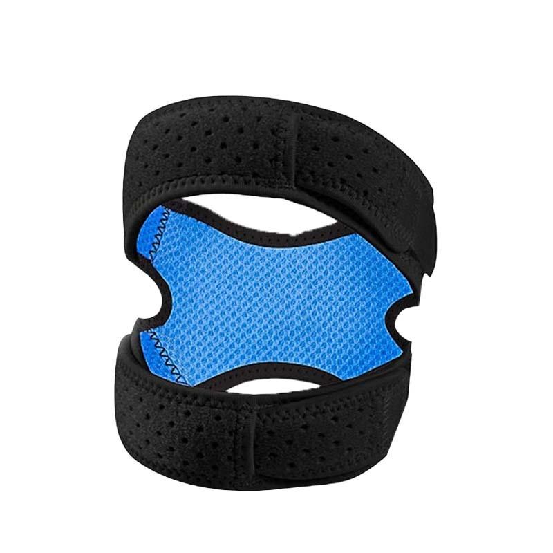 Adjustable Knee Brace Silicone Shock Absorption Sports Knee Support