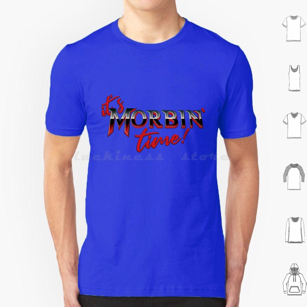 Its Morbin Time V1 T Shirt 6xl Cotton Cool Tee Memes Meme Movie Morbin Morb Vampire Superhero Morbius Internet S