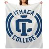 Ithaca College bombers Throw Blanket For Decorative Sofa for winter Flannel Loose Blankets