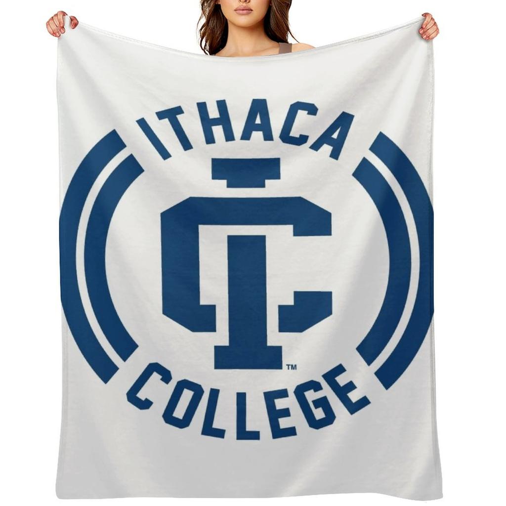 Ithaca College bombers Throw Blanket For Decorative Sofa for winter Flannel Loose Blankets