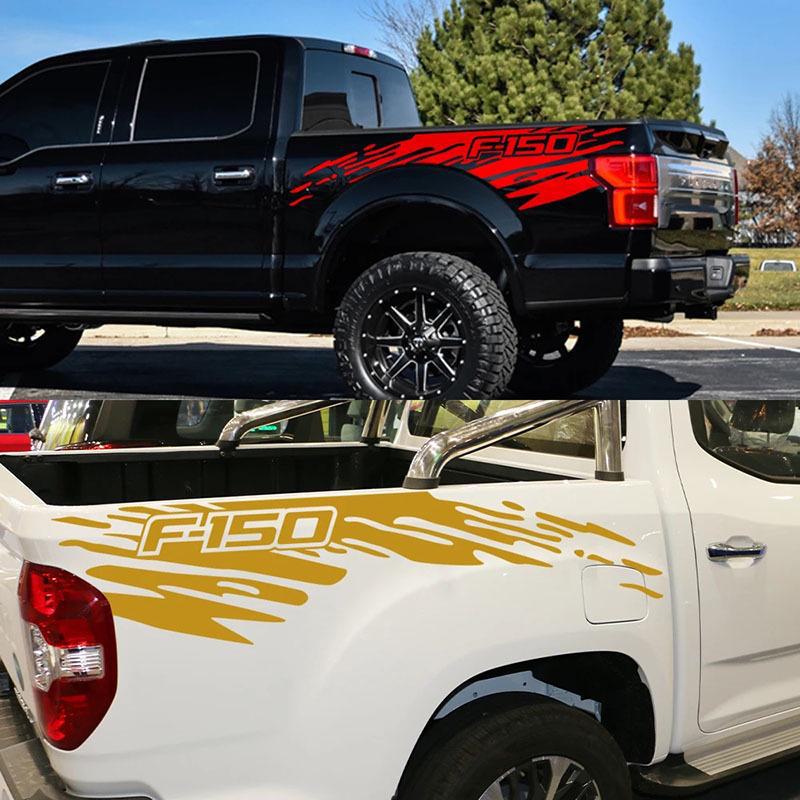 Ford Raptor F150 Pickup Car Stickers for Body Modification and Trunk Decoration.