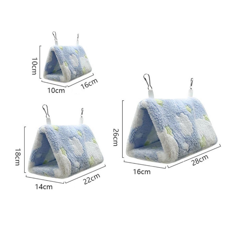 Chew-Proof Mini Pet Bird Cage Cozy Hamster House Portable Parrot Hanging Cage  Squirrel