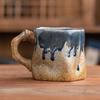Shangqi Irregular Coarse Pottery Kiln Glaze Ceramic Mug
