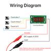 0-9999 Electronic Counter Module Low Level Switch Count Module with Power-Cut Memory Function 4 bit Digital Tube Counter DC4-25V