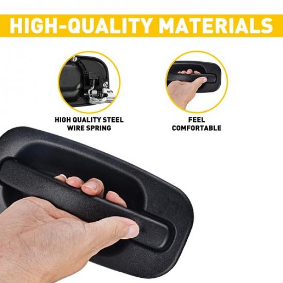 Rear Right Side Door Handle For 1999-07 Chevrolet Silverado 1500 2500 GMC Sierra