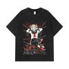 275 GSM Washed T-shirts 100% Cotton My Hero Academia V8 Toga Print Unisex Heavy Cotton T Shirt