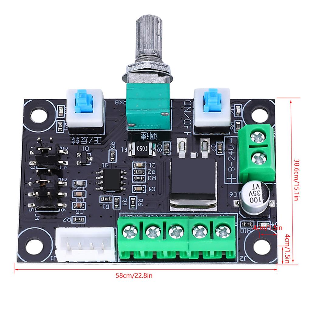 MKS OSC Stepper Motor Drive Controller Pulse PWM Speed Control with HighMiddleLow Frequency Signal