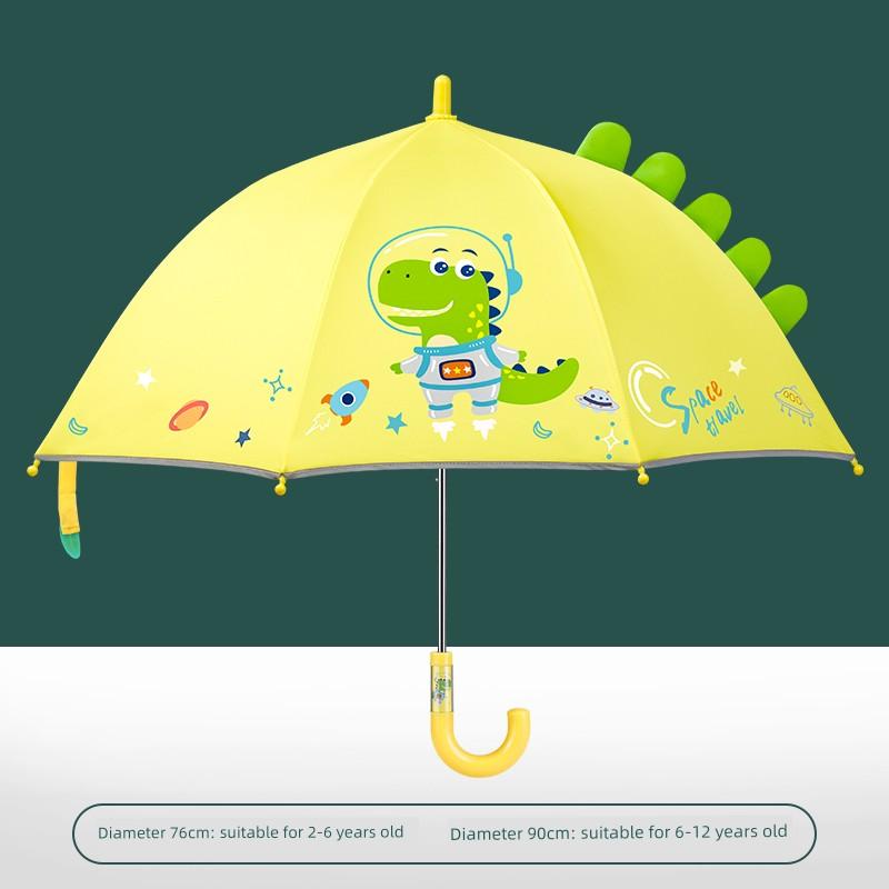 Children's Umbrella Kindergarten Baby Boys and Girls Child Student Cartoon School Small Umbrella Lightweight Dinosaur Unicorn Umbrella