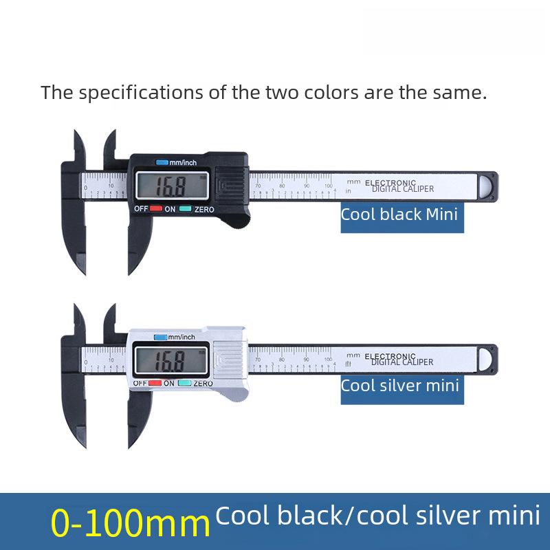 SYNTEK Mini Electronic Digital Vernier Caliper 0-150mm, All-Plastic Blister Pack