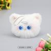 Plush cat ball hand-made small pendant cute small accessories girl heart schoolbag doll pendant keychain trinkets