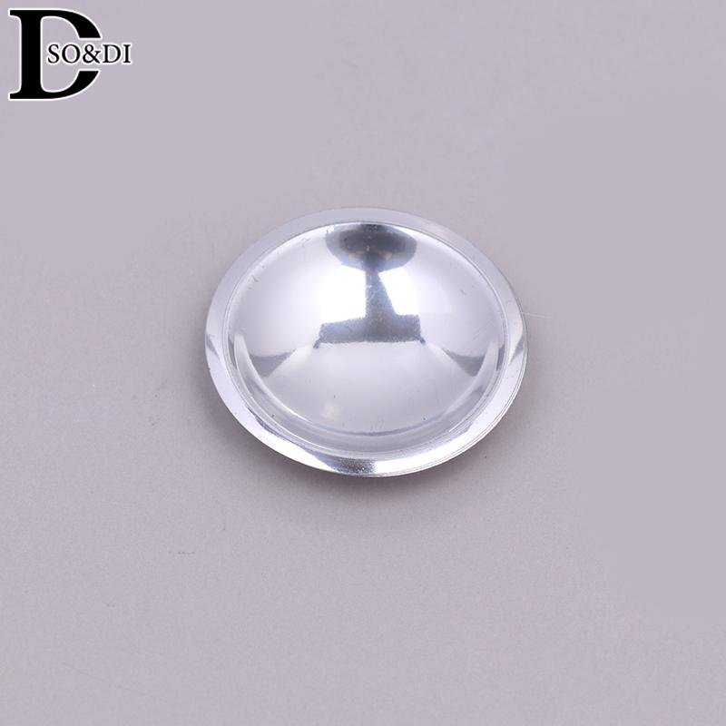 2Pcs Speaker Dust Cap Woofer Loudspeaker Dust Cover Bright-Silver 20mm 30mm 40mm 50mm Repair Audio Speaker Accessories DIY