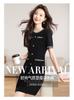 Elegant and Slim, Light Luxury Small Black Dress