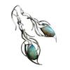 New Arrival Tide Meteor Earth Long Tassel Pendant Earrings Women'S Planet Crystalline Dramatic Statement Pendant Earrings Nuptial Party Event Jewelry