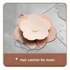 1PCS Sakura Shape Push-type Water Drain Floor Drain Anti-insect Sealing Cover Silicone Pad Sewer Plug Anti-odor Bathroom Kitchen Sink Deodorizer
