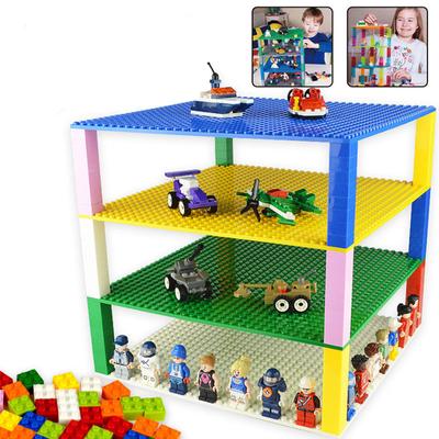 Piastra di base per blocchi di costruzione 32*32 16x32 16X16 Piastre di base classiche a pois Piastre di base in mattoni Parti di costruzione fai da te Giocattoli per bambini a doppia faccia a pois