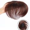 White Hair Top Side Women Wig Hair Pad Clip Synthetic Wig Pads Hair Pieces Seamless Hair Pads