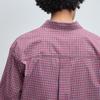 CHINISM Lightweight Embroidered Plaid Shirt