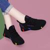 Spring and Autumn Cloth Shoes Women's Walking Shoes Soft Sole Mom Sneakers Breathable Mesh Shoes Fashion Casual Shoes