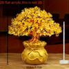 2D Flat Acrylic Printed Money Tree Desktop Decoration, Money Tree Design, Home Decor Plaque Hanging Wall Art Decorative Garden Decoration for Room Doo
