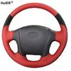 Hand Sewing Steering Wheel Cover For Kia Sportage 2 2005 2006 2007 2008 - 2010