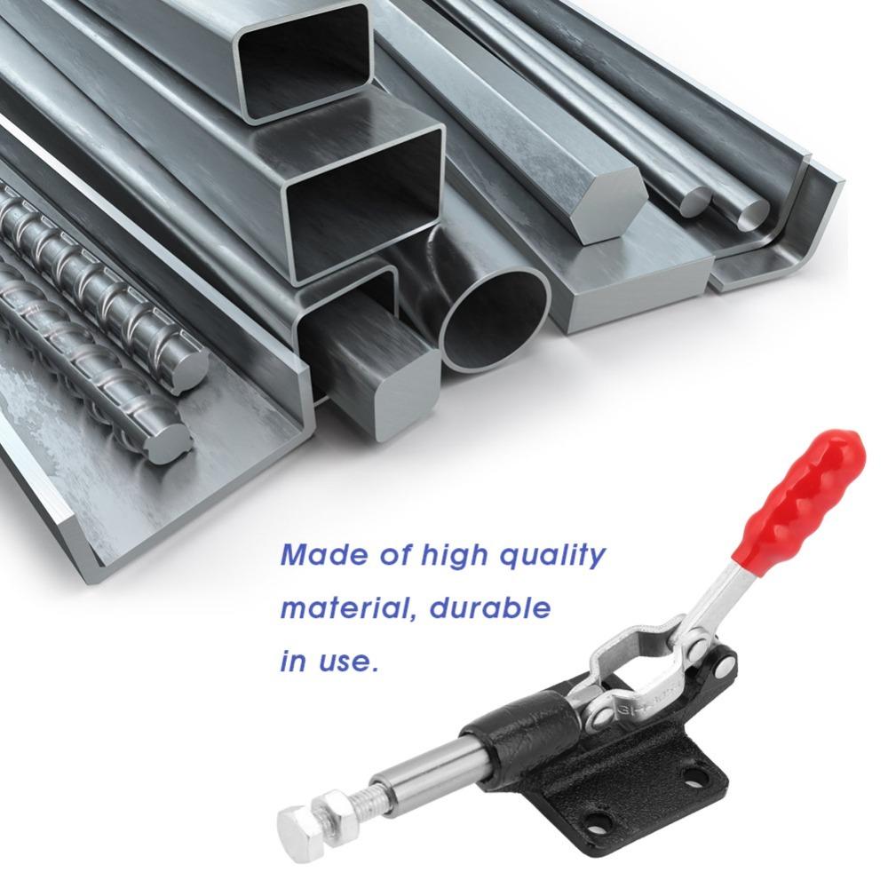 240KG Capacity Toggle Clamp 850lbs Capacity Push Pull Clamp Quick Release Clamp  Woodworking